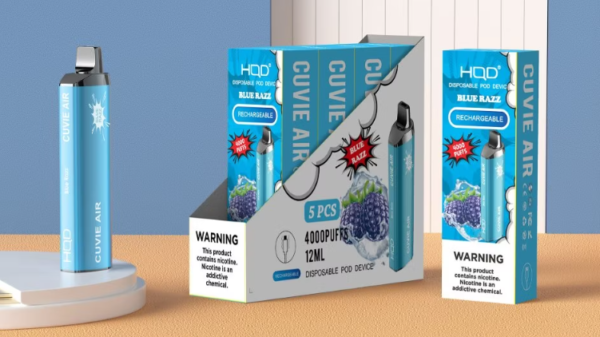 HQD Cuvie Air GRAPE DISPOSABLE VAPE