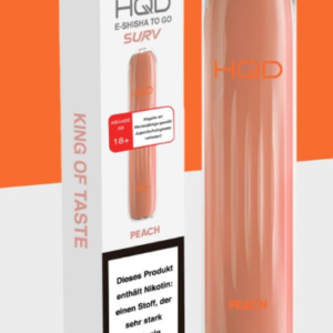 HQD Cuvie V2 PEACH ICE DISPOSABLE VAPE